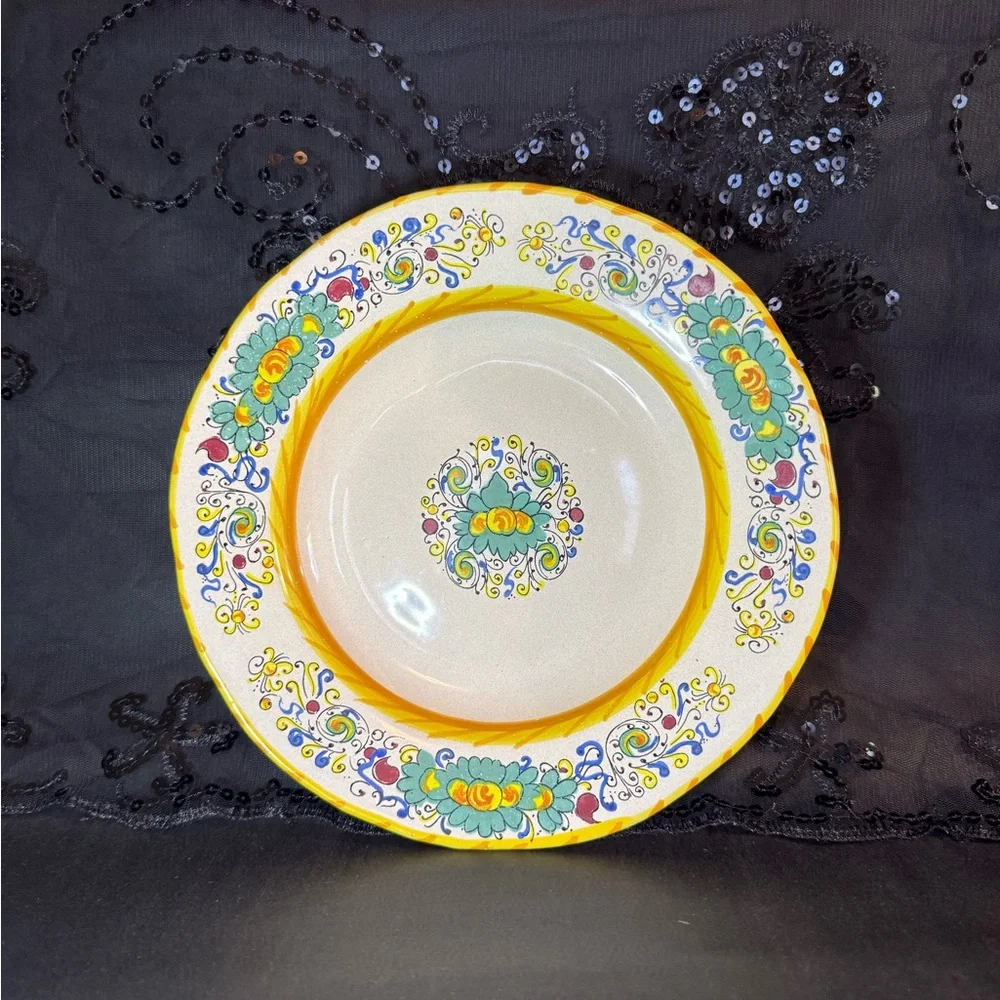 Meridiana Ceramiche MC67 Italian Style Design Ceramic Plate